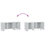 TV Cabinet White 99 x 34.5 x 52 cm Engineered Wood - Extra Image
