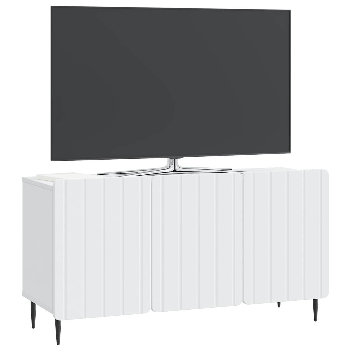 TV Cabinet White 99 x 34.5 x 52 cm Engineered Wood