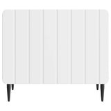 Coffee Table with Drawer White 49 x 50 x 42 cm Engineered Wood