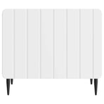 Coffee Table with Drawer White 49 x 50 x 42 cm Engineered Wood