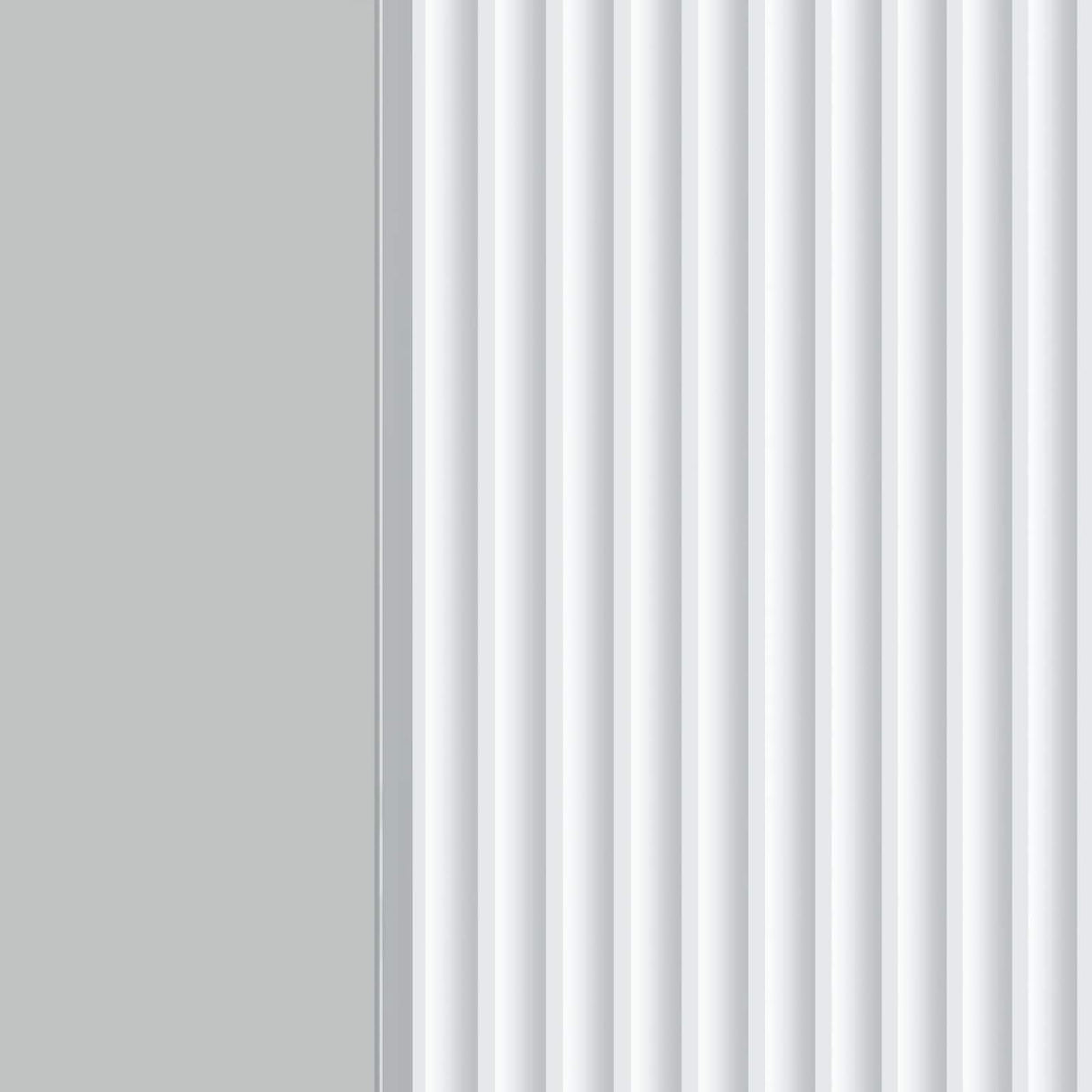 Bedside Cabinet White 43 x 34.5 x 50 cm Engineered Wood