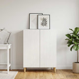 Sideboard White 66 x 34.5 x 90 cm Engineered Wood - Top-Down View
