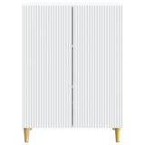 Sideboard White 66 x 34.5 x 90 cm Engineered Wood