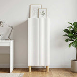 Sideboard White 33 x 34.5 x 90 cm Engineered Wood - Top-Down View