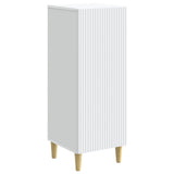 Sideboard White 33 x 34.5 x 90 cm Engineered Wood - Front View