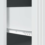 Drawer Cabinet White 66 x 34.5 x 90 cm Engineered Wood - Extra Image