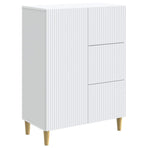 Sideboard White 66 x 34.5 x 90 cm Engineered Wood
