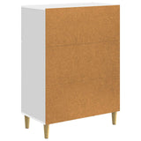 Sideboard with Drawer White 66 x 34.5 x 90 cm Engineered Wood - Low Angle