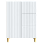 Sideboard White 66 x 34.5 x 90 cm Engineered Wood