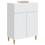 Sideboard with Drawer White 66 x 34.5 x 90 cm Engineered Wood