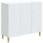 Sideboard White 89 x 34.5 x 80 cm Engineered Wood