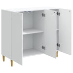 Sideboard White 89 x 34.5 x 80 cm Engineered Wood