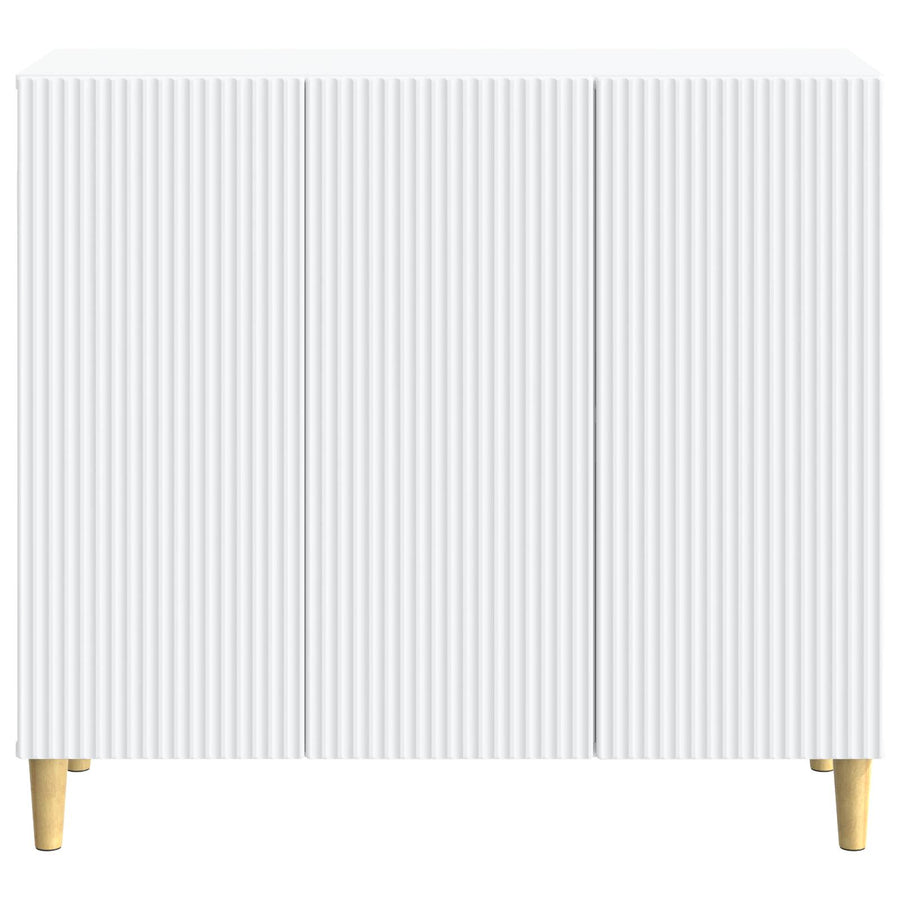 Sideboard White 89 x 34.5 x 80 cm Engineered Wood