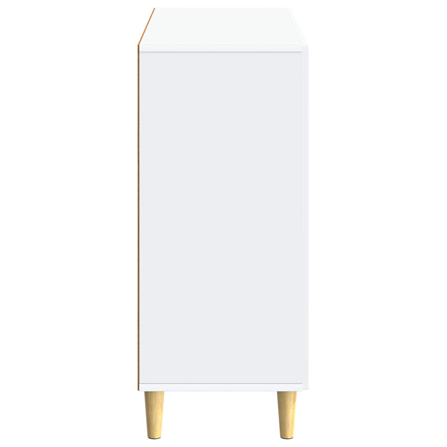 Sideboard White 89 x 34.5 x 80 cm Engineered Wood