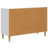Sideboard with Drawer White 89 x 34.5 x 60 cm Engineered Wood
