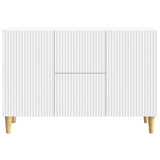 Sideboard with Drawer White 89 x 34.5 x 60 cm Engineered Wood - Rear View