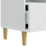 TV Cabinet with Drawer White 102 x 34.5 x 50 cm Engineered Wood - Extra Image