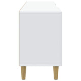 TV Cabinet White 150 x 31 x 50 cm Engineered Wood