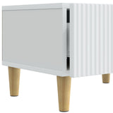 TV Cabinet with Drawer White 147 x 34.5 x 30 cm Engineered Wood - Extra Image