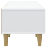TV Cabinet with Drawer White 147 x 34.5 x 30 cm Engineered Wood