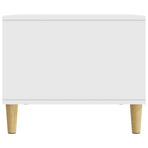 Coffee Table White 90 x 50 x 40 cm Engineered Wood