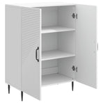 Sideboard White 66 x 34.5 x 89.5 cm Engineered Wood