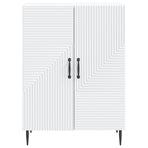 Sideboard White 66 x 34.5 x 89.5 cm Engineered Wood