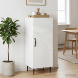 Sideboard White 33 x 34.5 x 89.5 cm Engineered Wood - Top-Down View