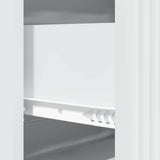 Drawer Cabinet White 66 x 34.5 x 89.5 cm Engineered Wood