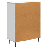 Sideboard with Drawer White 66 x 34.5 x 89.5 cm Engineered Wood - Low Angle