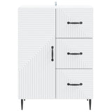 Sideboard with Drawer White 66 x 34.5 x 89.5 cm Engineered Wood
