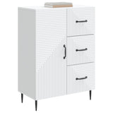 Sideboard with Drawer White 66 x 34.5 x 89.5 cm Engineered Wood