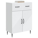 Sideboard with Drawer White 66 x 34.5 x 89.5 cm Engineered Wood