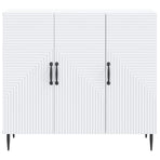 Sideboard White 89 x 34.5 x 80 cm Engineered Wood