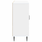 Sideboard White 89 x 34.5 x 80 cm Engineered Wood