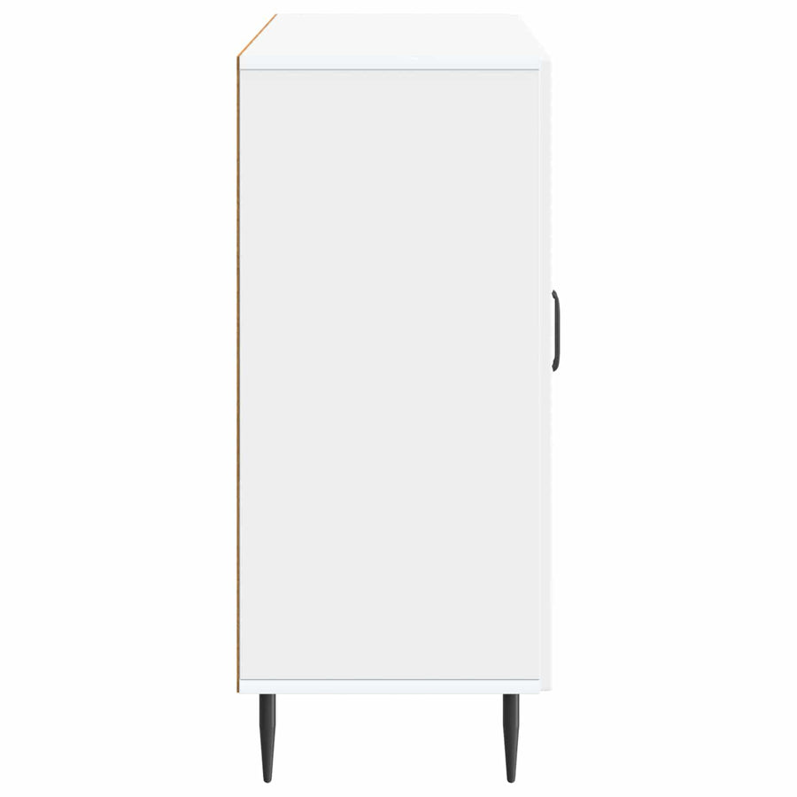 Sideboard White 89 x 34.5 x 80 cm Engineered Wood