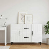Sideboard with Drawer White 89 x 34.5 x 60 cm Engineered Wood