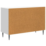 Sideboard with Drawer White 89 x 34.5 x 60 cm Engineered Wood