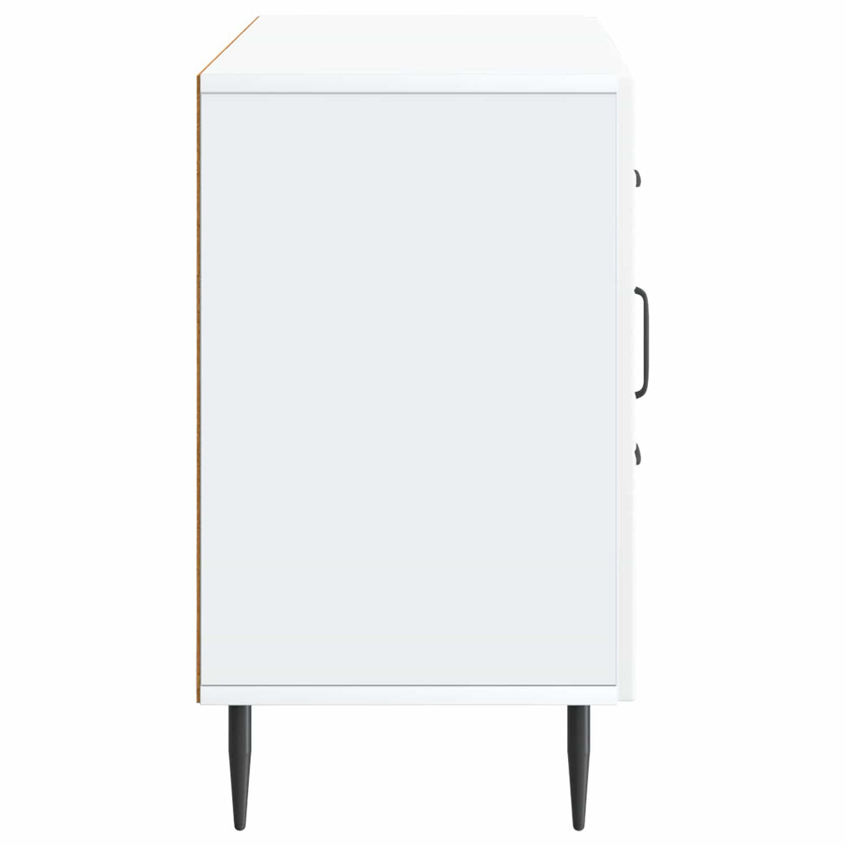 Sideboard with Drawer White 89 x 34.5 x 60 cm Engineered Wood