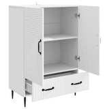 Sideboard with Drawer White 66 x 34.5 x 95 cm Engineered Wood
