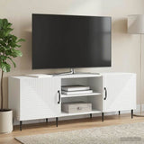 TV Cabinet White 150 x 31 x 50 cm Engineered Wood