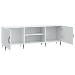 TV Cabinet 150 x 31 x 50 cm White Engineered Wood