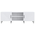TV Cabinet 150 x 31 x 50 cm White Engineered Wood