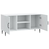 TV Cabinet White 102 x 34.5 x 50 cm Engineered Wood