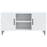 TV Cabinet White 102 x 34.5 x 50 cm Engineered Wood