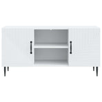 TV Cabinet White 102 x 34.5 x 50 cm Engineered Wood