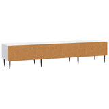 TV Cabinet with Drawer White 147 x 34.5 x 30 cm Engineered Wood