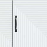 TV Cabinet White 99 x 34.5 x 50 cm Engineered Wood - Extra Image