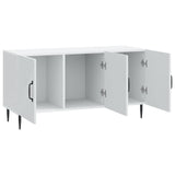 TV Cabinet White 99 x 34.5 x 50 cm Engineered Wood - 45-Degree Angle