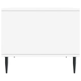 Coffee Table White 90 x 50 x 40 cm Engineered Wood
